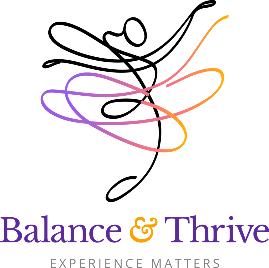 Balance & Thrive | Tall Logo